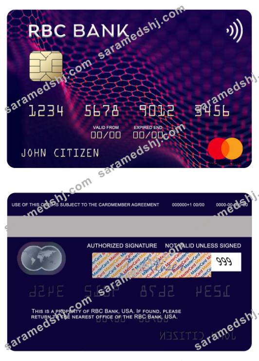 USA RBC Bank mastercard